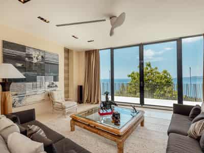Elegant Stone Manor with Sea Views Near Sveti Stefan