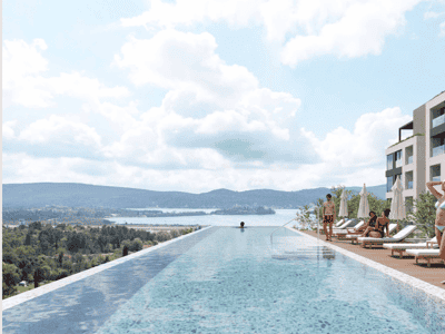 Modern Residential Complex with Sea Views in Tivat
