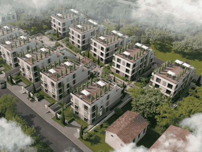 New Luxury Complex with Pool in Tivat Near the Sea