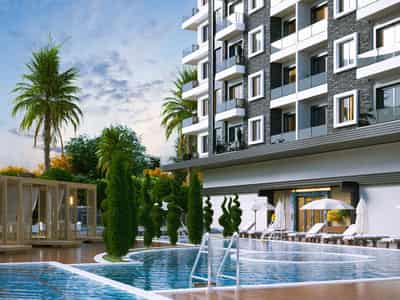Premium Apartment Complex on the Border of Mahmutlar and Kargıdjak Districts (01332)