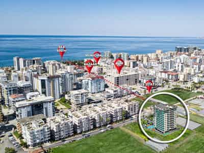 Apartment in Alanya, Mahmutlar District (002306)