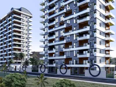 Apartments in Alanya, Mahmutlar District (003306)