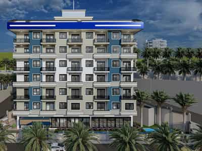 Apartments in a New Residence in the Popular Mahmutlar District, Alanya (002254)