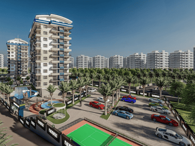 Luxury Apartments in a New Residential Complex in Avsallar (003254)