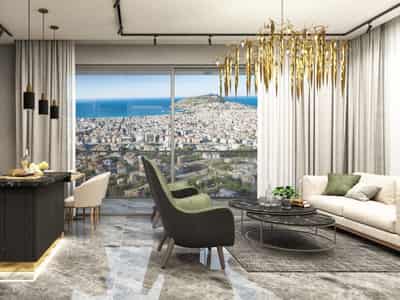 Luxury Apartment Complex Under Construction in Hasbaşçe District (011390)