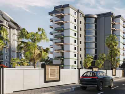 Apartments for Sale in a New Residential Complex in Avşallar, Alanya (004121)