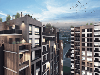 Apartments in a New Build Residential Complex in Tectje District, Mersin (001164)