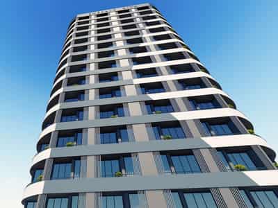 Modern 1-Bedroom Apartments in a New Residential Complex in Mersin (002165)