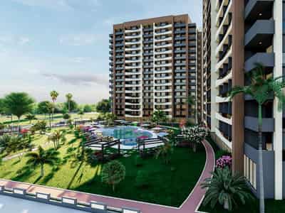 Exclusive Offer! Ilkem Hayat Towers - Residential Complex 500 Meters from the Sea (007000)