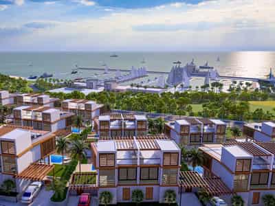 New Luxury Villa Complex, Beachfront on the Karpaz Peninsula (002494)