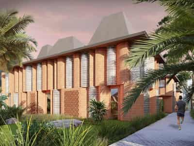Apartment Complex on Beautiful Bali Island (001368)