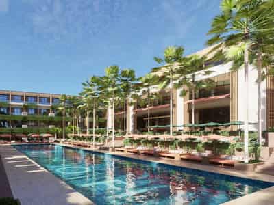 Apartments in a Unique Complex, Near Bingin Beach on the Island of Bali (005136)