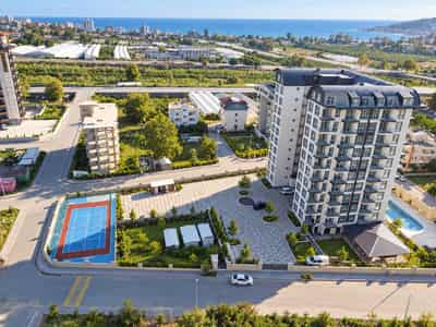 Современная квартира 1+1 в жилом комплексе в Газипаше (33700)