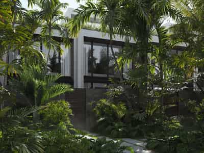 Comfortable Townhouses in a Residential Complex in Nuanu (002502)