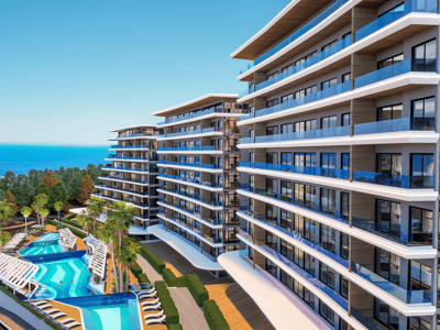 Spacious Apartments in a New Residential Complex in Kargycak Area (001422)
