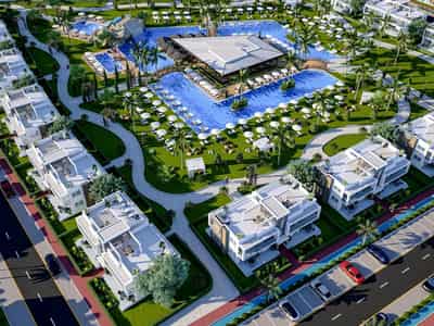 Апартаменты в новом проекте всего в 600 метрах от песчаного пляжа в Богаз, Искеле (004521)