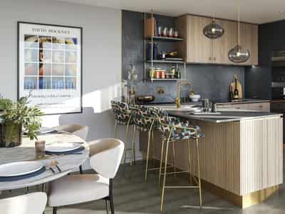 Роскошные апартаменты с видом на Primrose Hill и Риджентс-парк (011283)