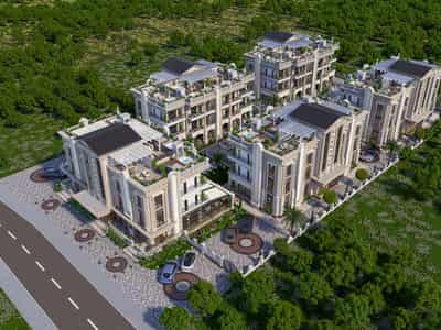 Luxury Apartments with Terraces from the Developer in a Complex, Iskele (002527)