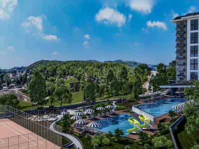 Modern Residential Complex by the Sea with Rich Infrastructure in Avşallar (008104)