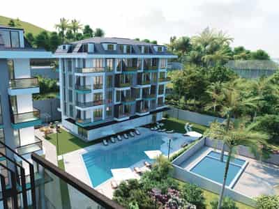 Просторная квартира 1+1 в центре Алании (43800)