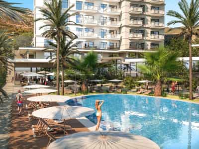 Apartment in Mahmutlar with Sea and Mountain Views — Perfect Choice for Living and Investment (44200)