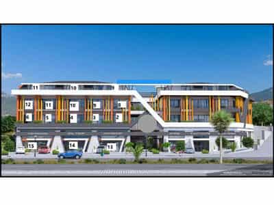 Luxury Residential Complex with Commercial Spaces in the Heart of Oba (016113)