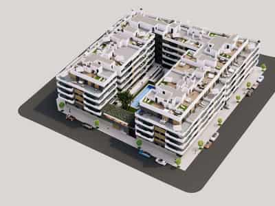 Квартира в новостройке в Санта-Пола с видом на зеленую зону (323237)