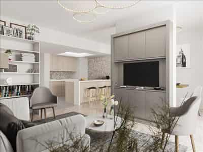 Новая резиденция Al Mahra Residence с бассейном недалеко от центра Абу-Даби, ОАЭ