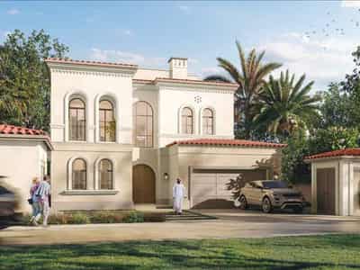 Охраняемая резиденция Toledo с парками и бассейнами в районе Zayed City, Абу-Даби, ОАЭ