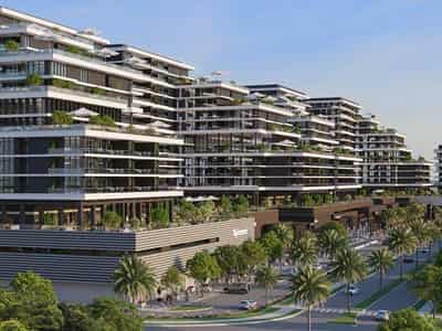 Закрытая резиденция Reem Hills Apartments с парками, бассейнами и ресторанами, Al Reem Island, Абу-Даби, ОАЭ