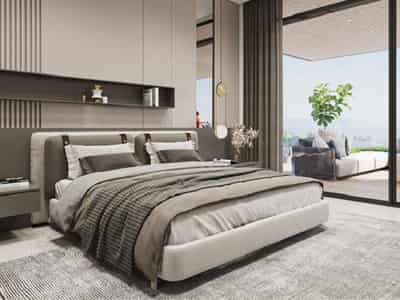 Закрытая резиденция Reem Hills Apartments с парками, бассейнами и ресторанами, Al Reem Island, Абу-Даби, ОАЭ