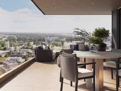Закрытая резиденция Reem Hills Apartments с парками, бассейнами и ресторанами, Al Reem Island, Абу-Даби, ОАЭ