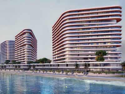 Новая резиденция на берегу моря Sea La Vie с лагуной, бассейном и спа, Yas Island, Абу-Даби, ОАЭ