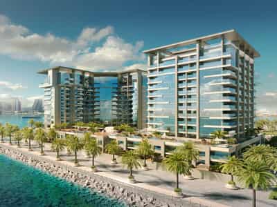 Новый комплекс таунхаусов и квартир Bay Residence с бассейнами рядом с гаванью, Yas Island, Абу-Даби, ОАЭ