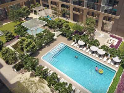 Prestigious residential complex near the Louvre on Saadiyat Island, Abu Dhabi, UAE
