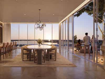 New residence with swimming pools, a park and a promenade, Abu Dhabi, UAE