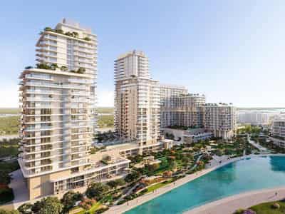 New residence with swimming pools, a park and a promenade, Abu Dhabi, UAE