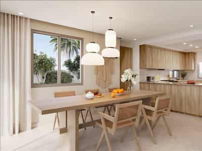New complex Bloom Living (Carmona) with swimming pools, parks and international schools, Zayed City, Abu Dhabi, UAE