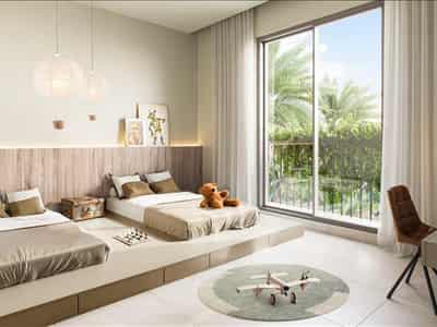 Новый комплекс Bloom Living (Carmona) с бассейнами, парками и международными школами, Zayed City, Абу-Даби, ОАЭ