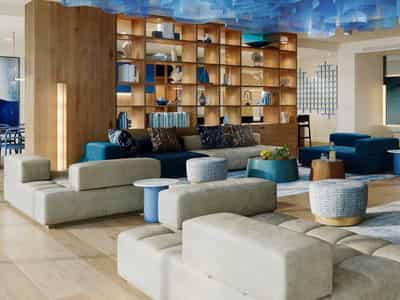 New residential complex with swimming pools, a spa center and a conference room, Abu Dhabi, UAE
