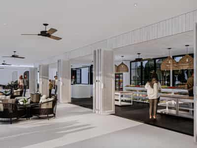 First-class complex of buy-to-let apartments on the oceanfront in Nusa Dua, Bali, Indonesia