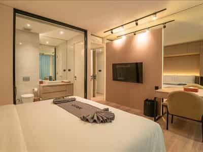 New complex of furnished townhouses near the beach, Berawa, Bali, Indonesia