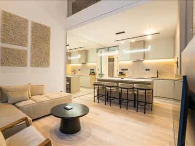 New complex of furnished townhouses near the beach, Berawa, Bali, Indonesia