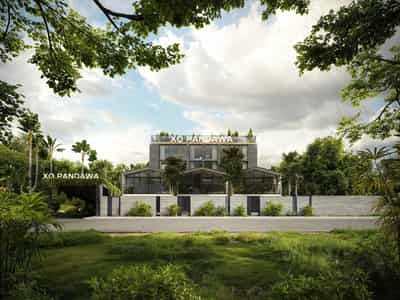 New complex of apartments and villas in Bukit, Bali, Indonesia