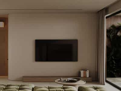New residential complex of townhouses in Sanur, Bali, Indonesia