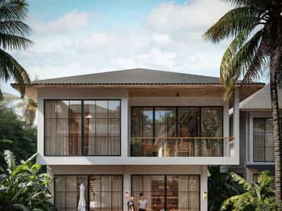New villa with a view of the jungles in a residential complex with co-working areas, 5 minutes from the center of Ubud, Bali, Indonesia