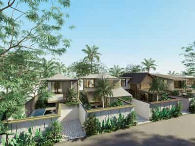 Stylish villas for living 2 km from the beach, Kedungu, Bali, Indonesia