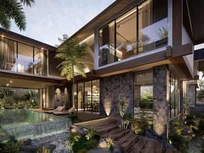 New complex of furnished villas with swimming pool in the family-friendly Umalas neighborhood, Bali, Indonesia