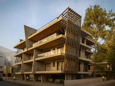 1 new flats in residential complex in Mesa Geitonia
