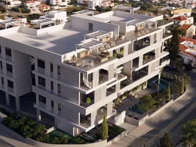 3 new flats in residential complex in Mesa Geitonia